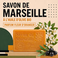 Savon de Marseille Fleur d'Oranger