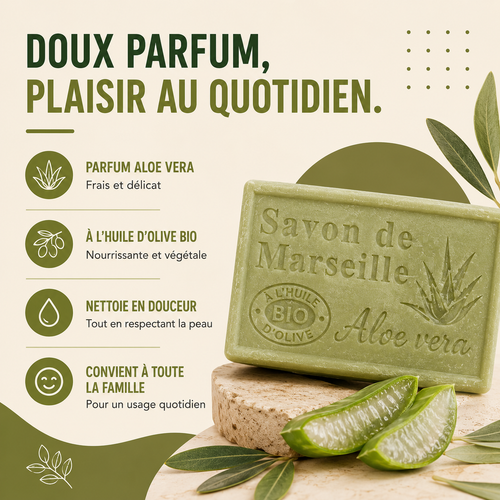 Savon de Marseille Aloe Vera