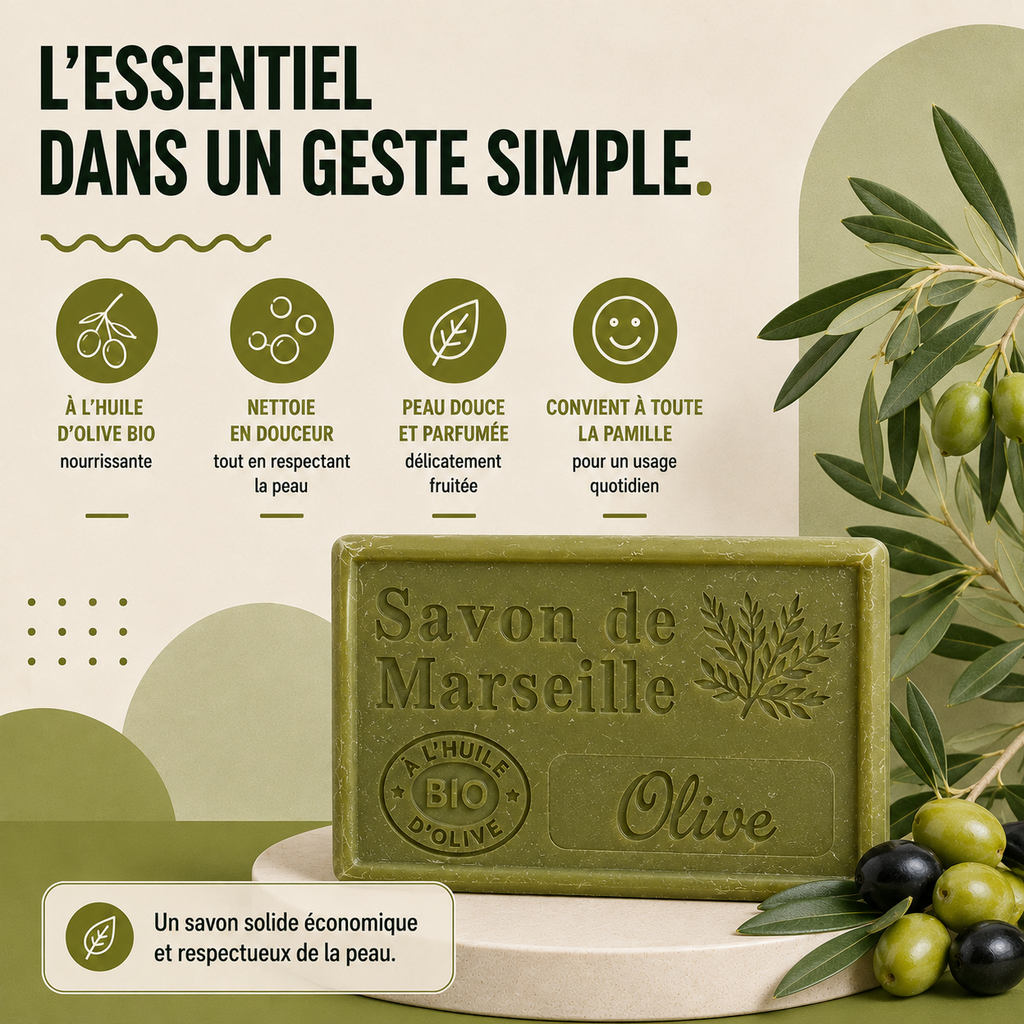 Savon de Marseille Olive