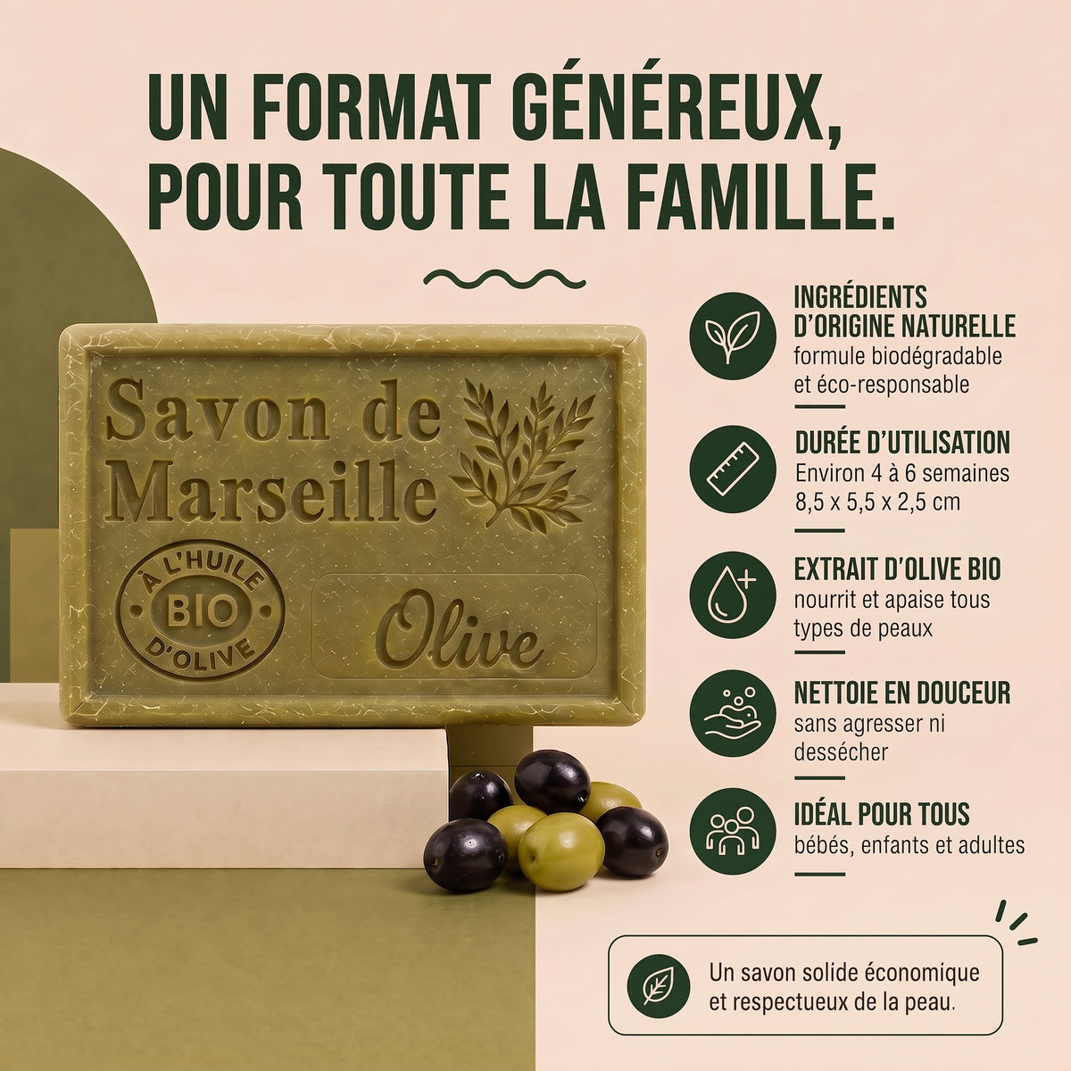 Savon de Marseille Olive